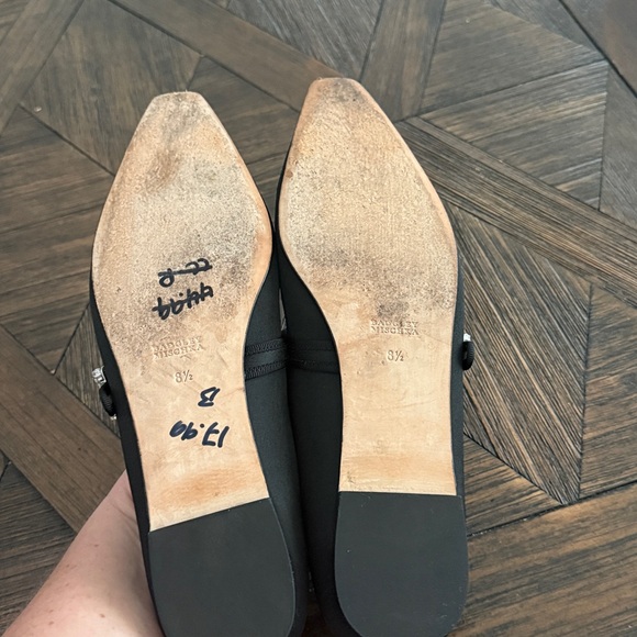 Badgley Mischka Women’s Brystol Embellished Buckle Mary Jane Flats Size 8.5 - Picture 7 of 8